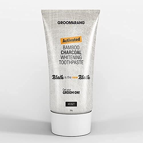 [Australia] - Teeth Whitening Powder GROOMARANG® Activated Charcoal Powder & Charcoal Toothpaste - 100% Natural & Vegan Friendly 