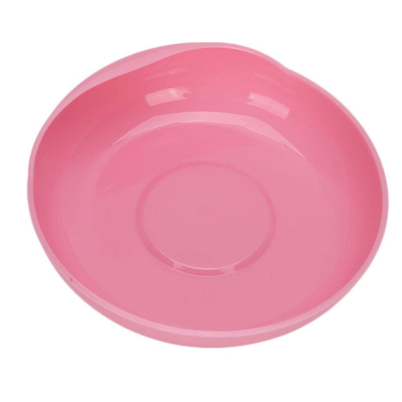 [Australia] - Spill Proof Plate, Red Non Toxic PP + Food Grade Silicone Elderly Care Eating Plate, for Elderly, Disabled, Stroke Patients and Those Unable to Handle Bowls 