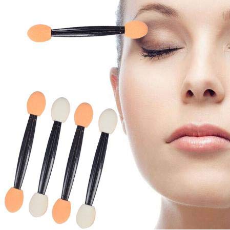 [Australia] - Luxxii (20 Pack) Eyeshadow Applicator Brush Sponge Tipped Makeup Tool Dual Sides Eyeshadow Applicator Brush Comestic for Lady Women Beauty 