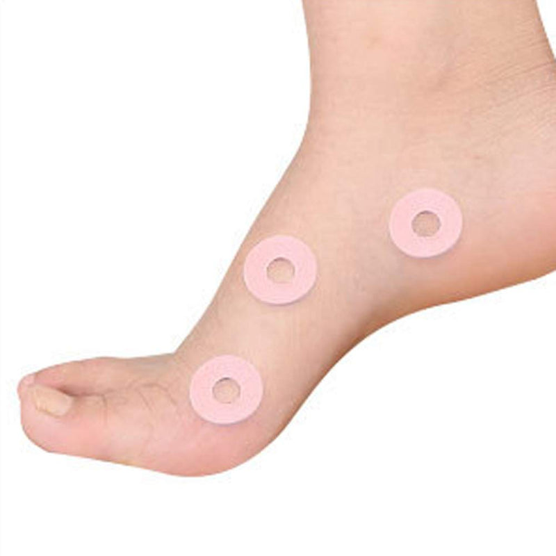 [Australia] - 36 Pieces Foam Callus Cushion Self Adhesive Soft Foam Callus Cushions Toe Pads Corn Protector Callus Cushions for Pain Relief Feet Toes, Pink 