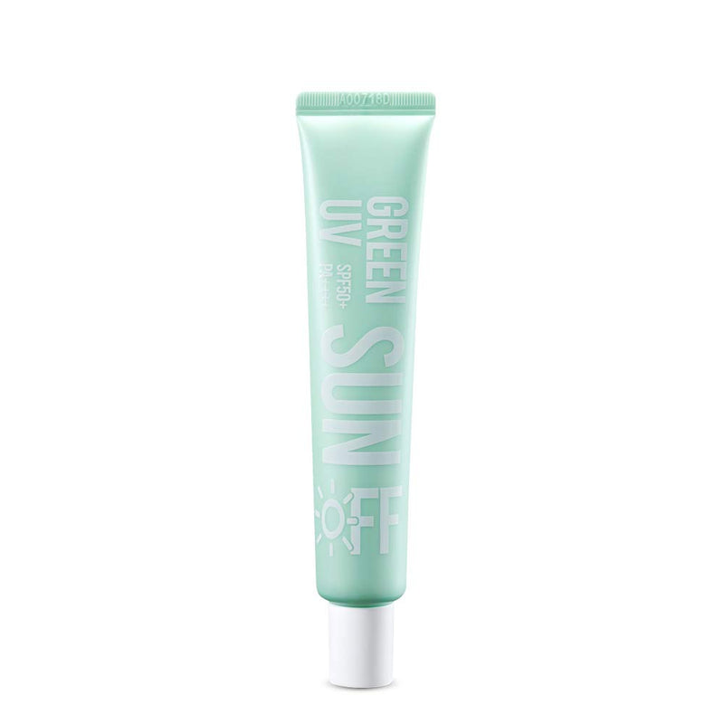 [Australia] - BOM GREEN UV SUN OFF SUNSCREEN 50ml SPF 50, 1.7 oz Oil Free, Weightless, Invisible, Face for All Skin Types Unscented Makeup Primer 