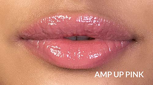 [Australia] - Hyaluronic Boost Lip Plumper (Amp Up Pink - Baby Pink) - Hydrates Softens and Volumizes Lips Non-Sticky Natural Lip Enhancer 