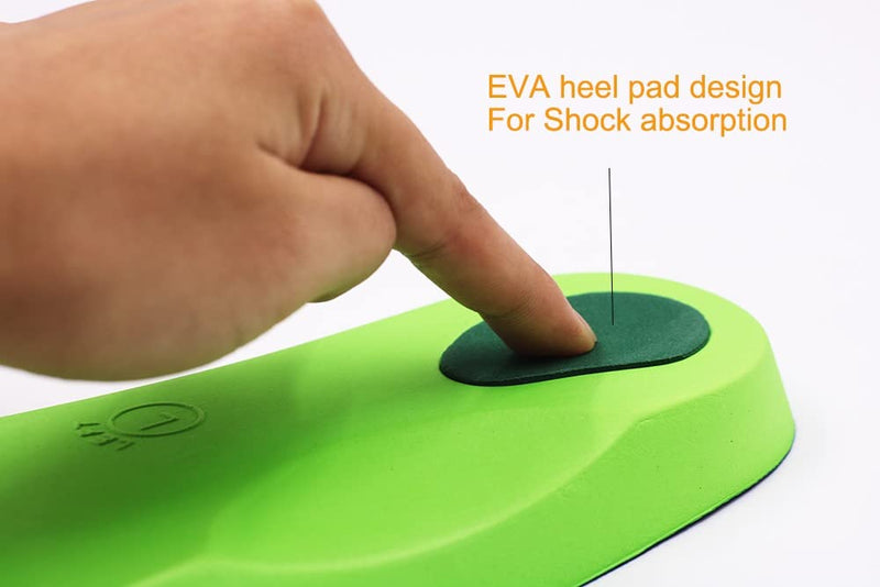 [Australia] - Plantar Fasciitis Orthotic 3/4 Insoles Arch Support Shoe Boot Inserts Women Men Insole Flat Feet Insert UK 3 - 4.5 
