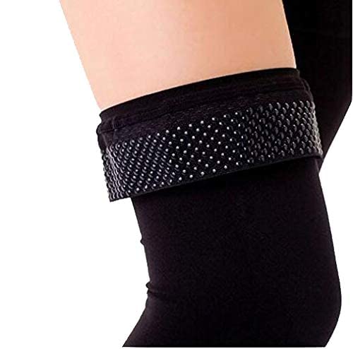 [Australia] - TOFLY® Thigh High Compression Stocking for Women & Men (Pair), Open Toe, Opaque, Firm Support 20-30mmHg Graduated Compression with Silicone Band, Varicose Veins, Swelling, Edema, DVT Black XXL XX-Large 20-30mmhg Open-toe Black 