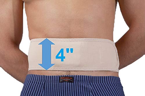 [Australia] - Umbilical Ventral Belt Hernia Reduction Binder With Navel Pad, Abdominal Support for men and women. Hernia support comfort band and bandage. (#3 for Waist Circumference: 33-37 inch (85-95 cm)) #3 for Waist Circumference: 33-37 inch (85-95 cm) 