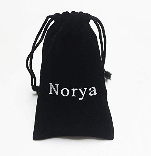 [Australia] - Norya Urn Necklace Bar Pendant Memorial Jewelry - Ashes Keepsake Exquisite Cremation Jewelry(Black) Sliver Tone 