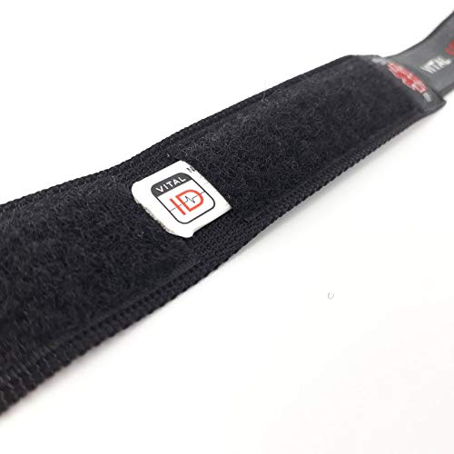 [Australia] - Diabetes Bracelets Type 2, Diabetic Bracelet Type 2, Diabetic kit Bag Essential, Diabetes ID Bracelets, Diabetic Wristbands Type 2 for Fast Awareness, Medical ID for Men Women Child Adult Teen Charcoal 
