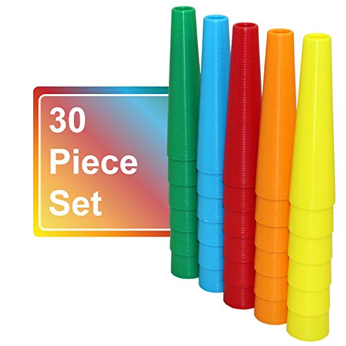 [Australia] - Rehabilitation Advantage Small Stacking Hand Cones, Set of 30 