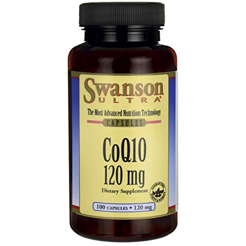 [Australia] - Swanson CoQ10 - Helps Promote Heart Health, Energy Support, & Aids Overall Cardiovascular System Health - Helps Maintain Coenzyme Q10 Supplement - (100 Capsules, 120mg Each) 