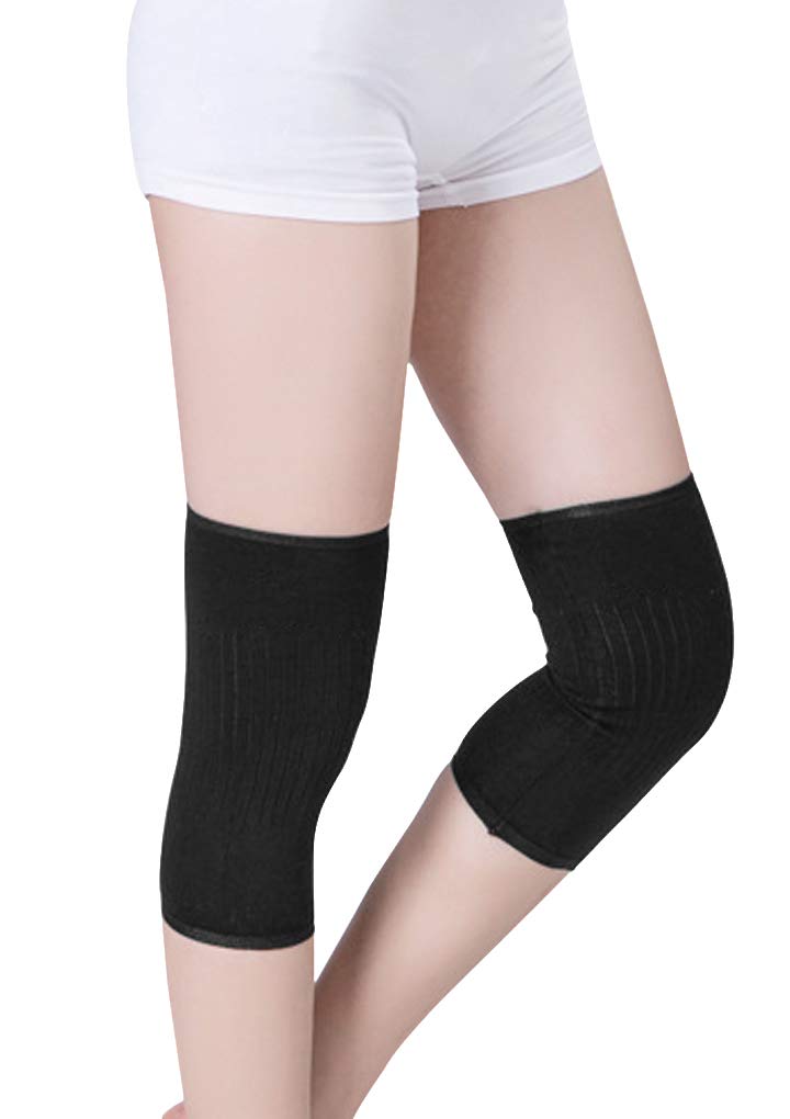 [Australia] - Thermal Knee Warmer Sleeve Winter Leg Brace Protector Circulation Improvement,Joint Pain Relief,Knee Arthritis Knitted Wool for Men Women Running Gym Yoga Fitness Keep Warm Soft Knee Brace 1 Pair 