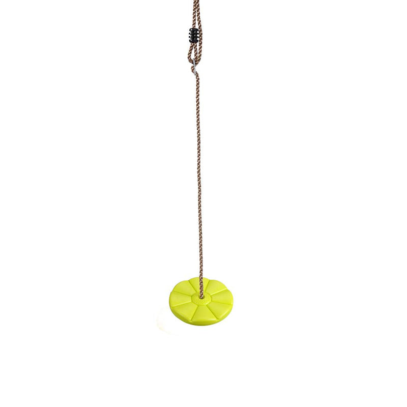 [Australia] - IFOYO Tree Swing Disc, Rope Swing Round Kids Swing Seat Strong Disc Swing for Outdoor Backyard Playground Holds 220lbs/100kg for 3-10 Years Kids Children, Yellow 