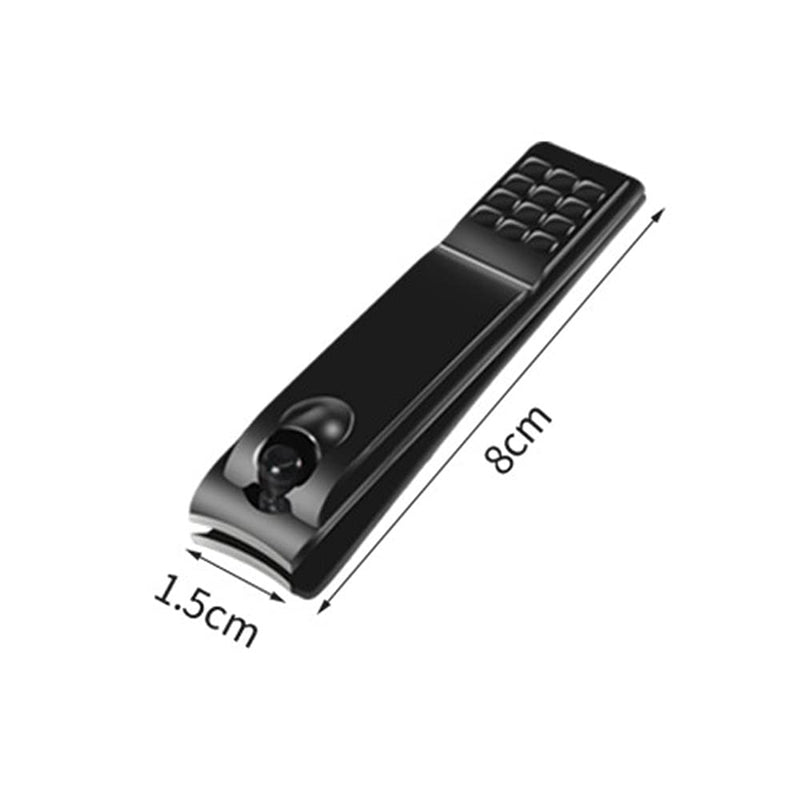 [Australia] - Nail Clippers, Made with Heavy Duty Stainless Steel, Sharp Nail Trimmer Pedicure for Thick Fingernail Toenail Men Women - Black 