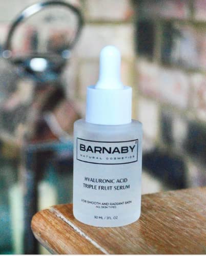 [Australia] - Hyaluronic Acid Triple Fruit Serum | Luxury Pure Hyaluronic Acid Face Serum with Vitamin B5, Anti-Aging, Prevent Wrinkles, Spots, Acne and Blemishes from Barnaby Skincare 