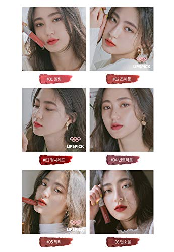 [Australia] - [rom&nd] Zero Velvet Tint 17Colors | Velvet matte, Long-lasting, Smudge-resistant, super stay matte ink, Natural-beauty | Lip Tint for Daily Use, K-beauty | 5.5g/0.2oz No.04 BURNT HEART 