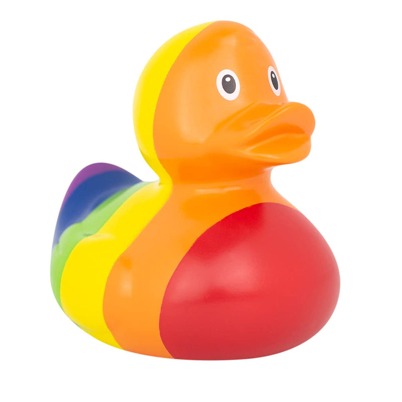 [Australia] - Lilalu Happy Pride Rainbow Rubber Duck - Collectable Gift - UK FREEPOST, Multicolour (2317) 