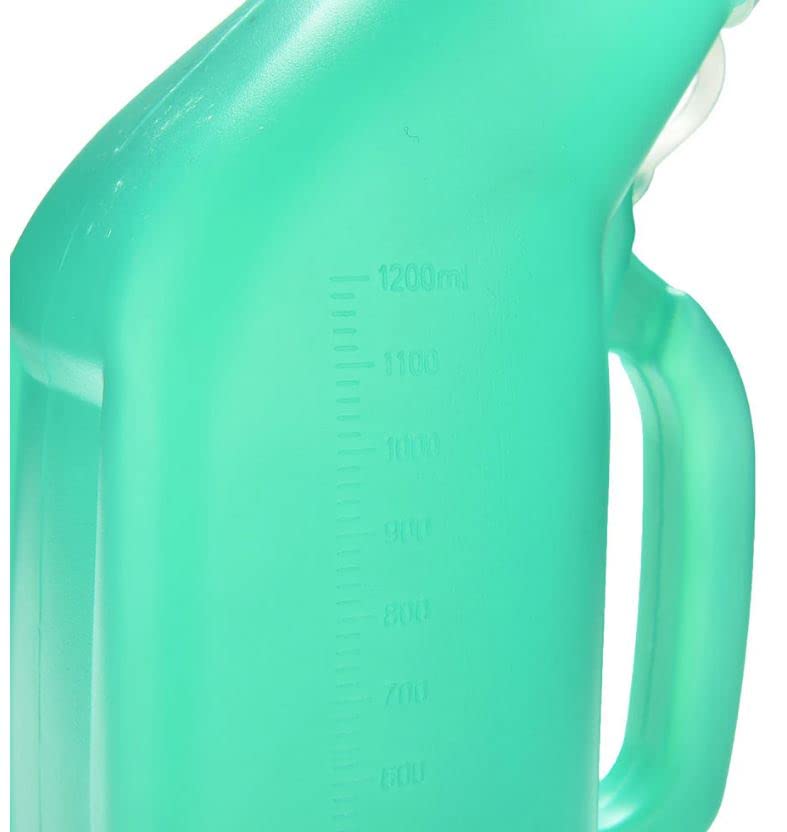 [Australia] - NOONDL Wee Bottle for Men Women 1000ml/32fl oz Urinal Home and Travel Usage Leak Proof -Spill Proof -Heavy Duty Material 1 Pack Health (1200ml) 