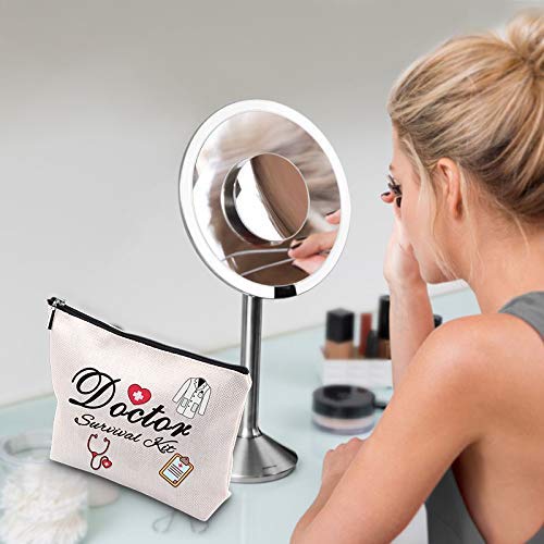 [Australia] - WCGXKO Doctor Gift Doctor Survival Kit Funny Cosmetics Bag Makeup Bag For Doctor 