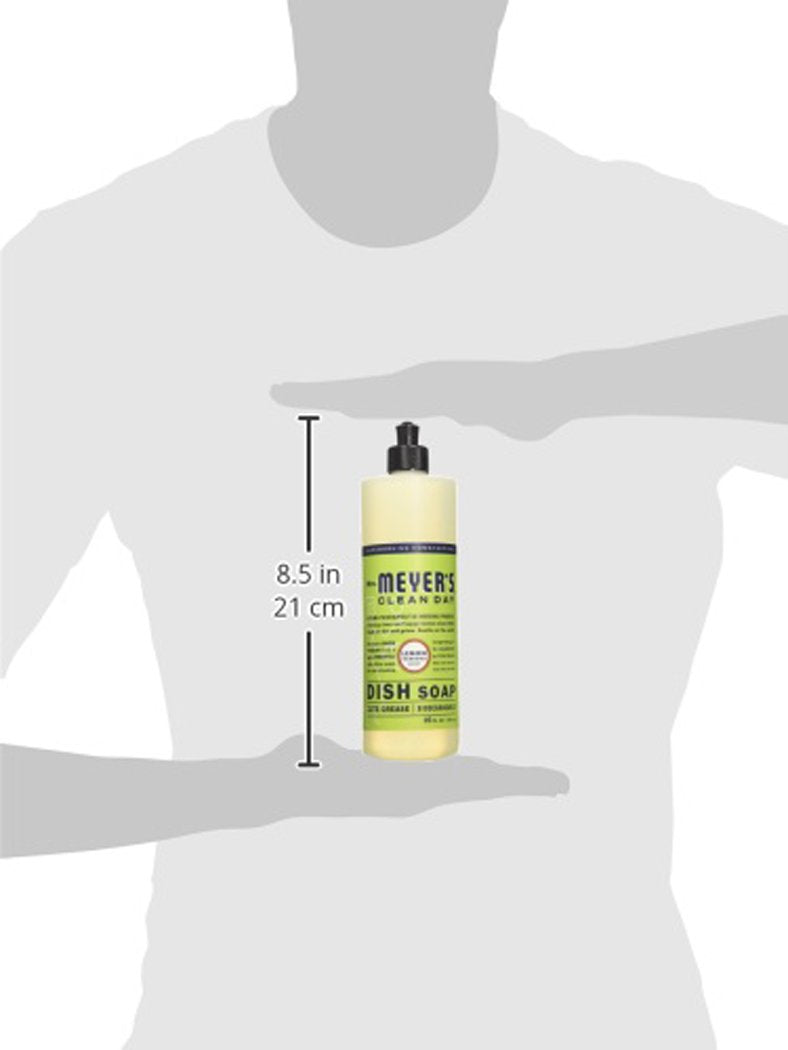 [Australia] - Mrs. Meyer's Clean Day Liquid Dish Soap, Lemon Verbena, 16 ounce bottle 
