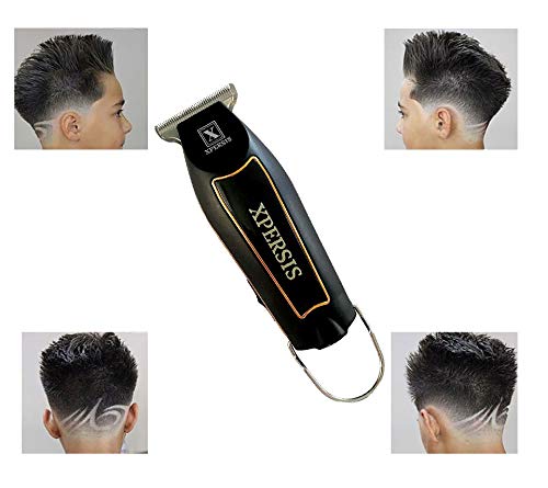 [Australia] - XPERSIS PRO Barber T outliner, Edge, Outline, Detailer, Shave, Barber Cordless Detailer，Cordless Hair Trimmer Clipper, Barber Cordless Trimmer (Gold) Gold 