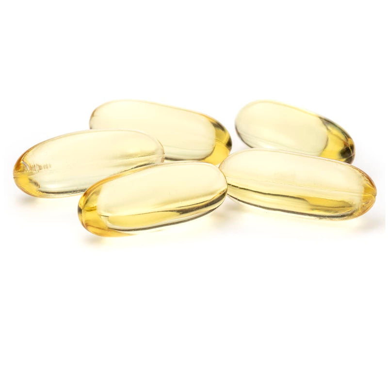 [Australia] - Cod Liver Oil 1000mg, 360 Capsules of High Strength Fish Oil, Rich in Omega 3. Supports Heart Health, Brain Health, Eye Health and Normal Blood Pressure 