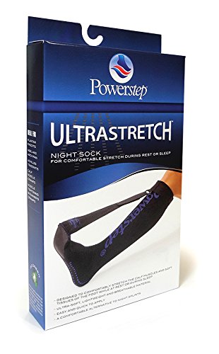 [Australia] - Powerstep Unisex-Adult Ultrastretch Night Sock Regular 