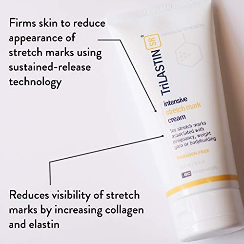 [Australia] - TriLASTIN-SR Intensive Stretch Mark Cream - Hypoallergenic, Paraben-Free Formula to Help Minimize the Appearance of Stretch Marks - 5.5 oz. 