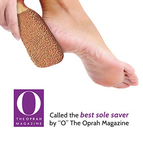 [Australia] - 2 in 1 Pumice Stone For Feet, Hand Made Foot Scrubber, Premium Callus Remover, Foot File to Exfoliate Hard, Dry, Dead Skin on Heels & Feet. Lasts 5+ Years (Set of 1) 1 Count (Pack of 1) 