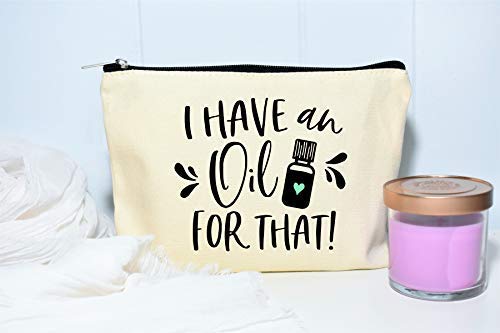 [Australia] - Essential Oil Bag, I Have An Oil For That Zipper Pouch, Carrying Case for Purse, Travel Bag, Aromatherapy Makeup Bag, Cosmetic Case, Essential Oils Holder 