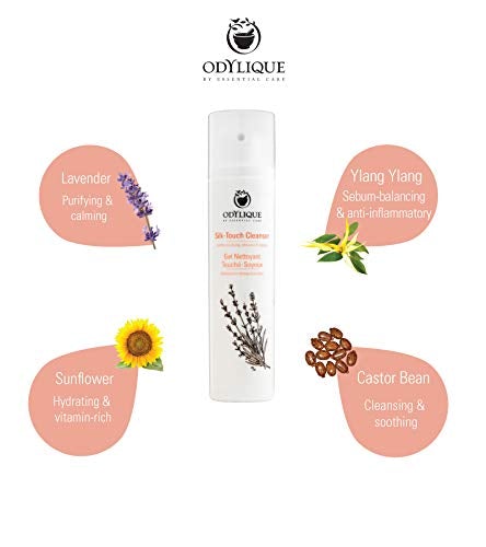 [Australia] - Odylique - Organic Cleanser for Dry Skin ‚Äì Silk Touch Cleanser - With Purifying Lavender & Hydrating Plant Oils ‚Äì Natural Cleanser For Mature Skin (95g) 
