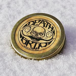 [Australia] - Extra Strong Mustache Wax Death Grip 1 oz Tin and Strong Hold Sudden Death 1 oz Tin Mens Combo Kit - Grooming For Men Handlebar Moustache & Beard Wax Tin… Death Grip Extra Strong Hold and Sudden Death Strong Hold Mustache Wax Set 