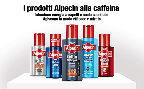 [Australia] - Alpecin Hybrid Shampoo 250ml | Shampoo for natural hair growth for sensitive and dry scalp | Hair loss shampoo for man hair 