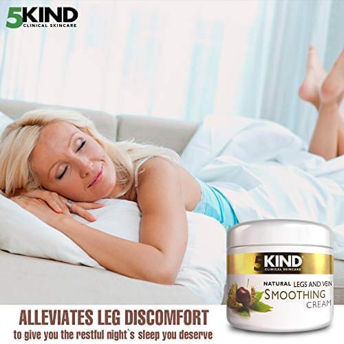 [Australia] - 5kind clinical skincare Varicose Vein Cream, Soothes, Smooths and Treats Spider Veins by Improving Blood Circulation, 200 ml 