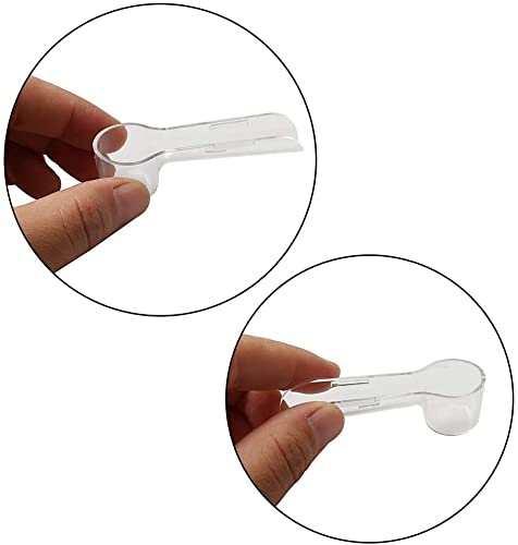 [Australia] - 8 Pcs Electric Toothbrush Cover, Hygienic Protective Travel Cap Toothbrush Heads for Keeping Germs and Dust Away 