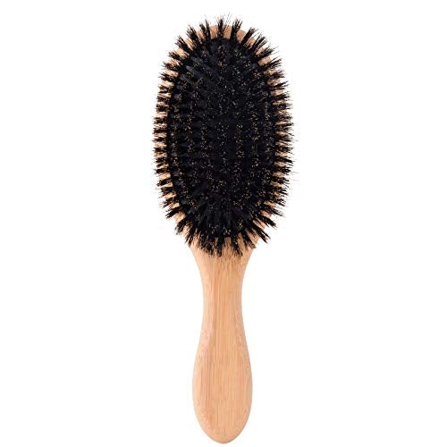 [Australia] - Flair Brush Pure Boar Bristle Soft Hair Brush - Bamboo Handle 