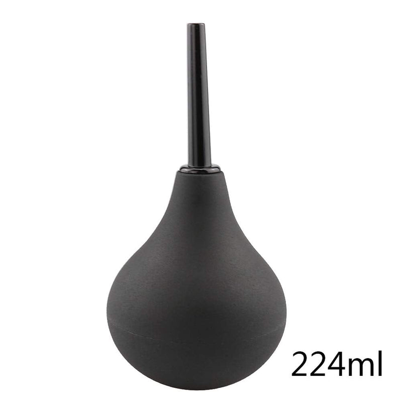 [Australia] - SUPVOX 224ml ear syringe bulb ear suction sucker squeeze ball Size L (Black) 