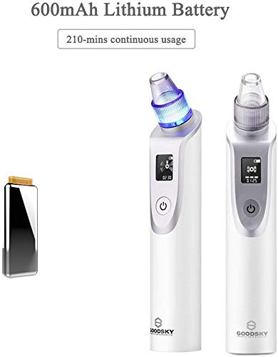 [Australia] - GOODSKY Blackhead Remover Vacuum, Electric Comedo Suction Removal Tool, LCD Digital Display 