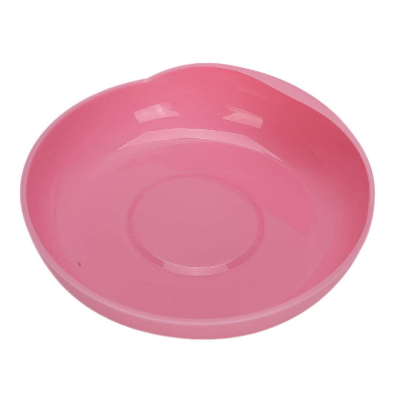 [Australia] - Spill Proof Plate, Red Non Toxic PP + Food Grade Silicone Elderly Care Eating Plate, for Elderly, Disabled, Stroke Patients and Those Unable to Handle Bowls 