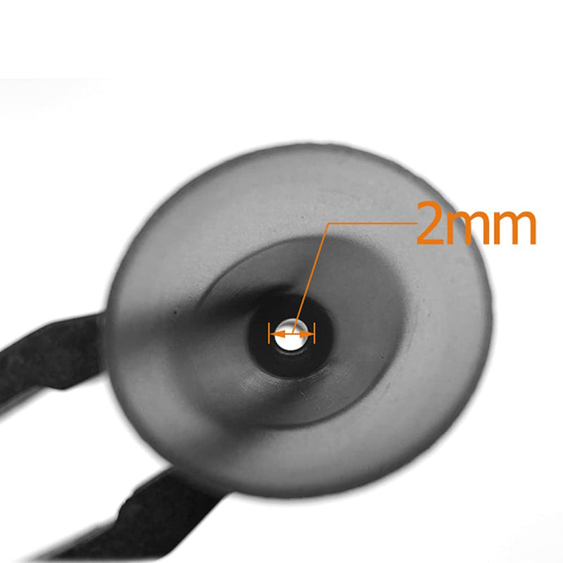 [Australia] - Smokey Hearing Aid Power Domes Close Domes Ear Tips for Resound Sure Fit Style RIC RITE and Open Fit BTE Hearing Amplifier with Cleaning Tools Brush Cleaner and Carry Case (Smokey, Small) Smokey 