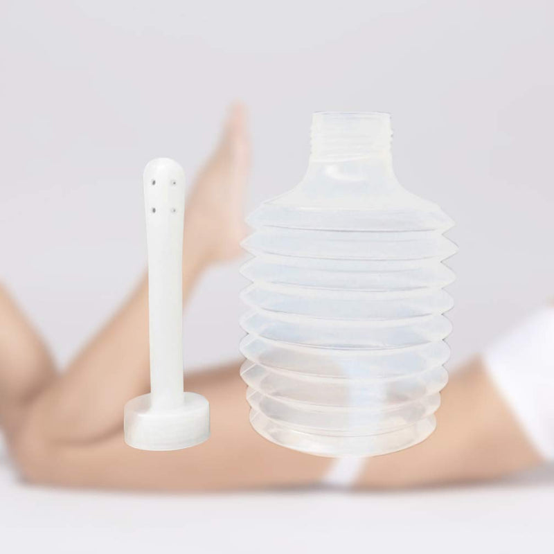 [Australia] - Artibetter 10pcs Disposable Enema Douche Applicator Bottle Vaginal Douche Anal Applicator for Women Men 200ml (Transparent) Transparent 12pcs 