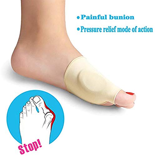 [Australia] - PEDIMEND Hallux Valgus Correction Sleeve (1PAIR - 2PCS) - Big Toe Bone Silicone Foot Thumb Orthopedic Brace - Bunion Toe Straightener - UNISEX - Foot Care 