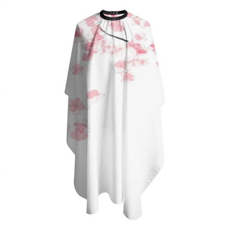 [Australia] - NELife Haircut Apron Japanese Cherry Blossom Polyester Professional Salon Cape Hair Salon Cutting Cape Barber Hairdressing Cape For Barbershop 55 X 66 In 