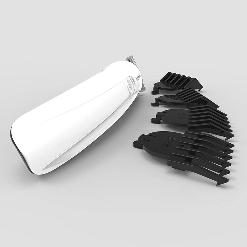 [Australia] - BathMate Trim Mens Shaver, Body Groomer & Groin Hair Trimmer, Balls Trimmer & Hair Clippers, Rechargeable Built-in Battery, Skin Safe Male Hygiene Razor 