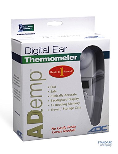 [Australia] - ADC Infrared Tympanic Ear Thermometer with Storage Case, Adtemp 421 