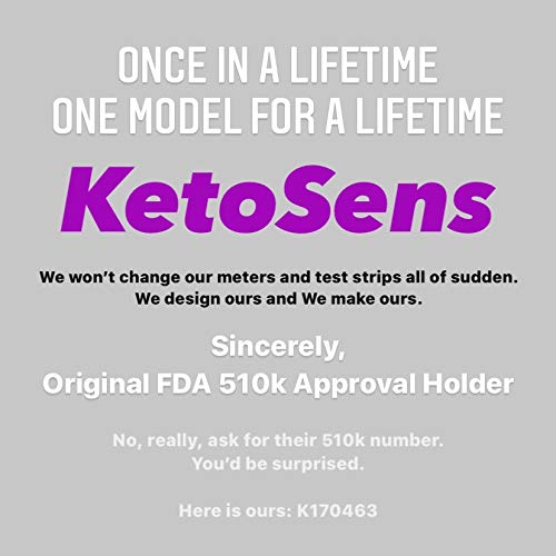[Australia] - KetoSens Blood Ketone Test Strips - Ideal for The Keto Diet and Ketosis Monitoring - Includes 50 Test Strips 