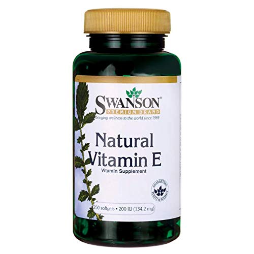 [Australia] - Swanson Natural Vitamin E 200 Iu (134.2 Milligrams) 250 Sgels 1 