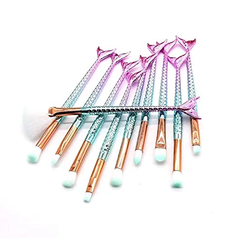 [Australia] - Makeup Brush Set 11Pcs Eye Makeup Brushes, Eyeshadow Concealer Eyeliner Brow Blending Brush Tool 