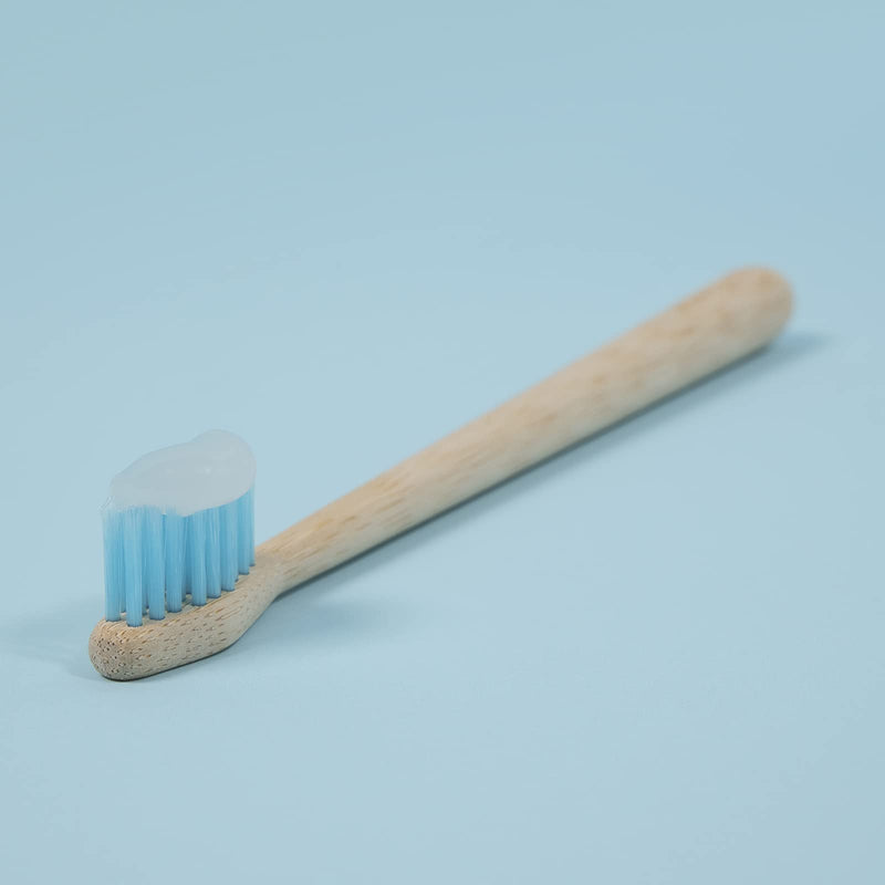 [Australia] - Waken, x1, Blue Soft Bristle Bamboo Toothbrush, Biodegradable Natural Bamboo Handle, Eco Toothbrush Soft, Eco-Friendly Dental Brushes, Bamboo Vegan Toothbrush 