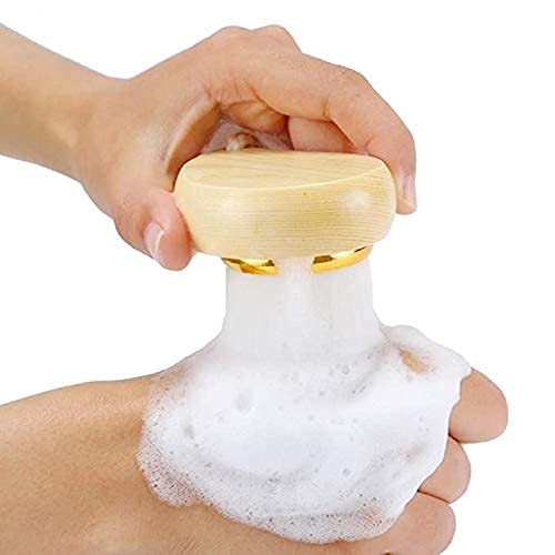 [Australia] - Vôsaidi Face Cleaning Brushes Facial Brush Cleaning Exfoliate Brush Facial Skin Care Tool Pore Cleaner Cleaning Brush with Wooden Handle 