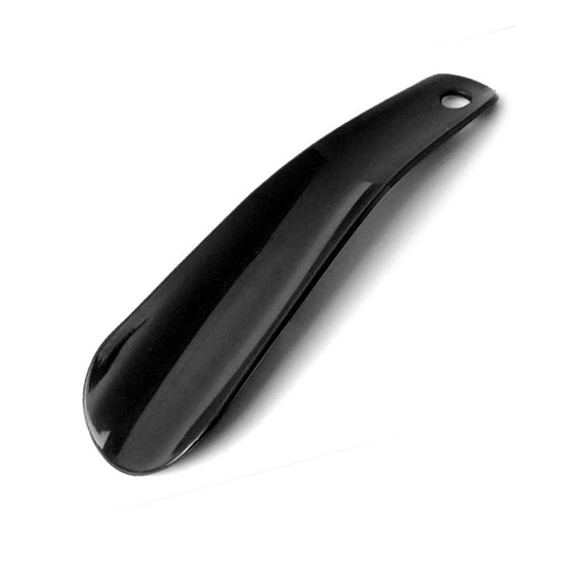 [Australia] - SKYPIA Plastic Shoe Horn 6.5 inch Black Khaki Portable for Travel Use Shoe Helper Small 