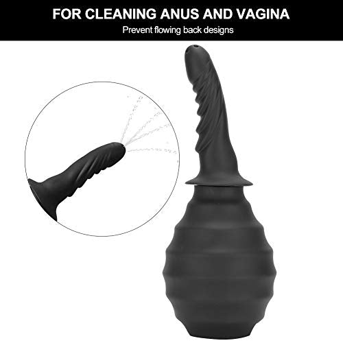 [Australia] - Enema Bulb,ANGGREK Anal Cleaner Silicone Anal Douche Enema Bulb Flexible Safety Vaginal Douche Enema Cleaner(M1) M1 